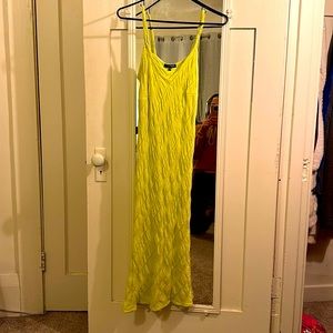 Modaspia bias cut neon slip dress
